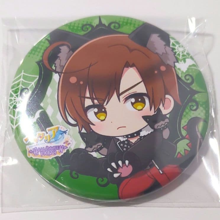 ヘタリア 南イタリア ロマーノ 缶バッジ アモカフェ ハロウィン SD