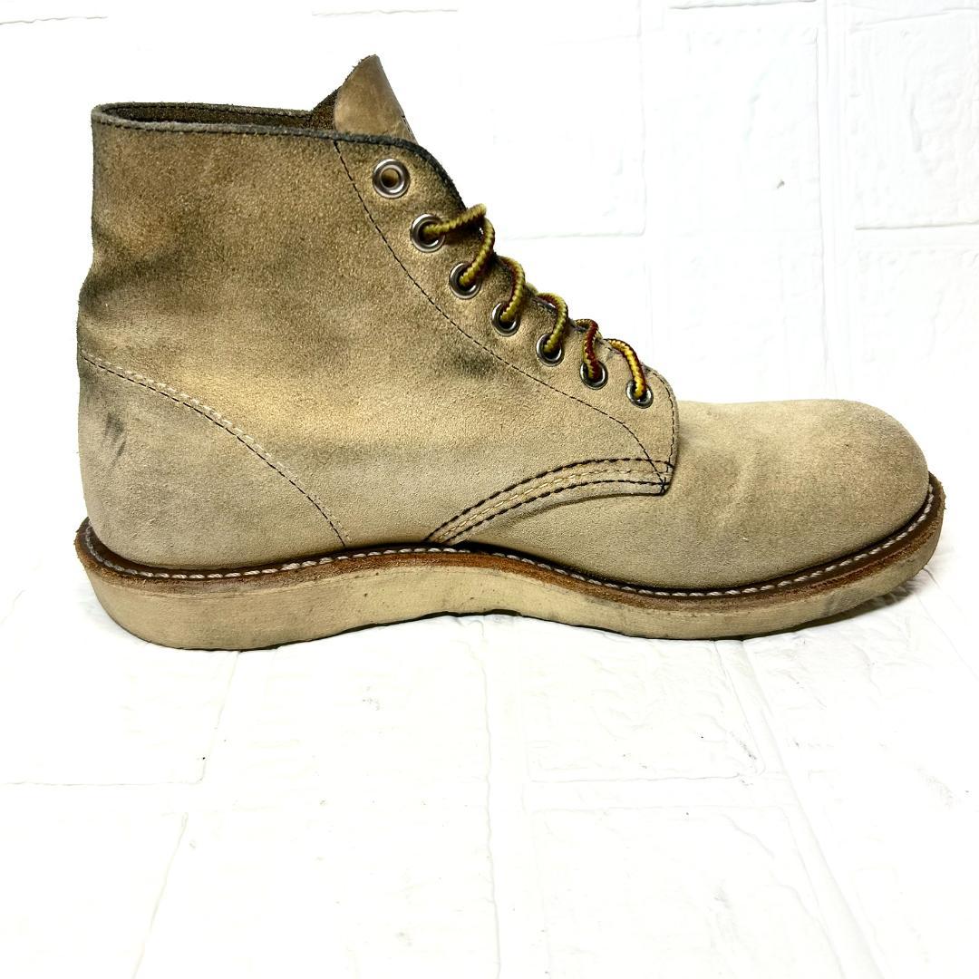 レッドウィング　８１６７　プレーントゥ　スエード　25.0cm 7D　ブーツ