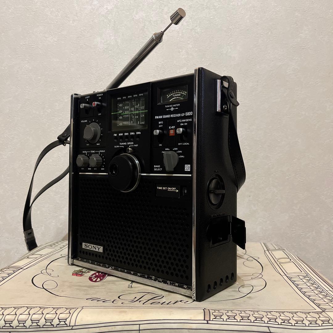 動作美品！○SONY スカイセンサ－ ICF5800 ○昭和のBCL傑作機！ - メルカリ