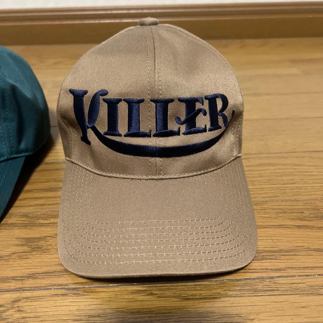 フリーホイーラーズ キャップ2個 グリーン ベージュ 美品 - メルカリ