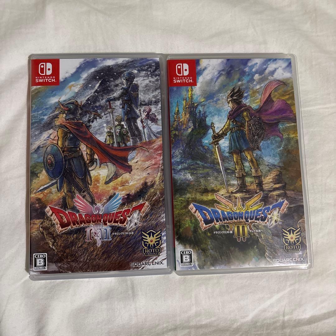 Switch ドラゴンクエスト1&2、3 セット Switch ドラゴンクエストI&II III そして伝説へ… ドラゴンクエスト1&2