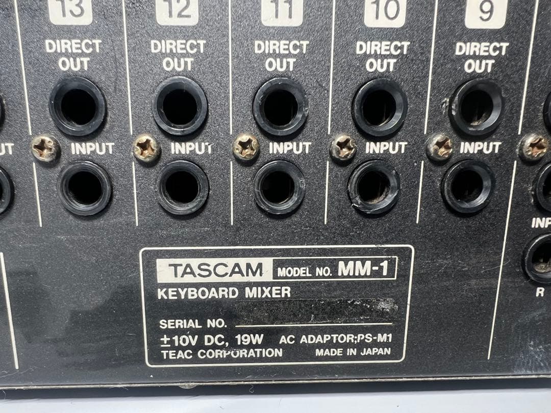 TASCAM MM-1 キーボードミキサー - メルカリ