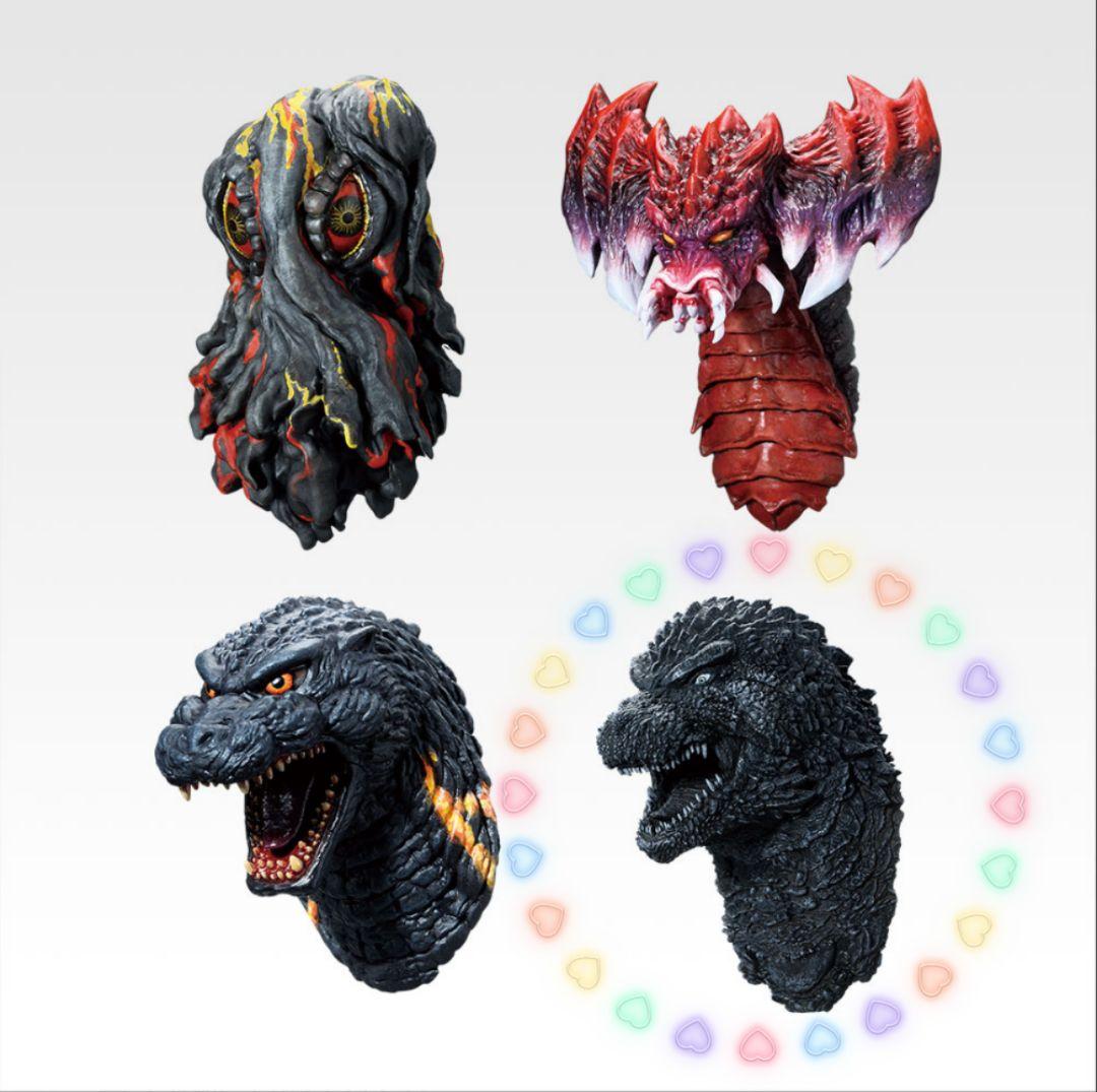 一番くじ】ゴジラ 怪獣乱舞◇E賞 モンスターヘッドマグネット:マイゴジ