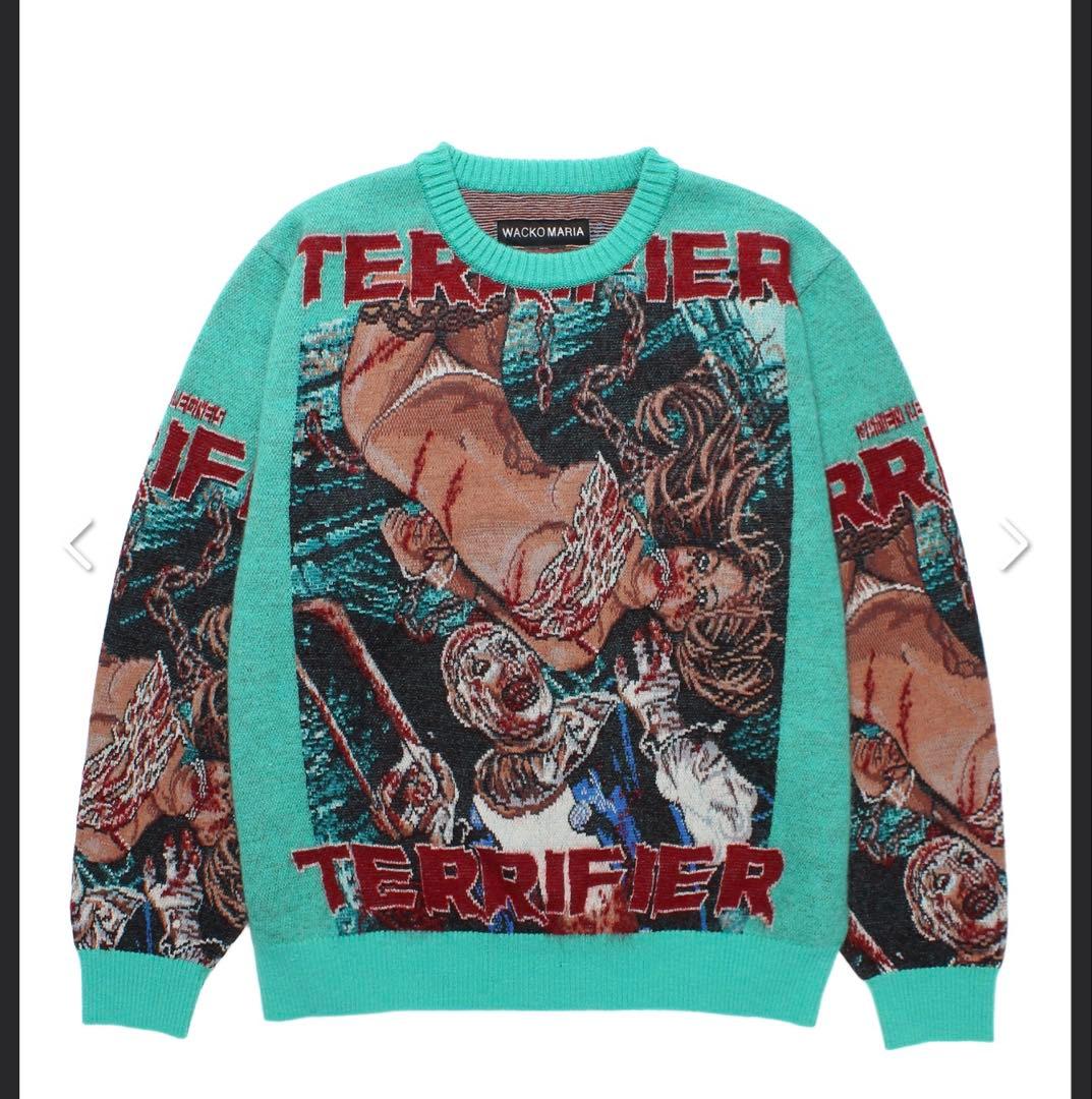 新品wackomaria ワコマリア terrifier テリファー ニット - メルカリ