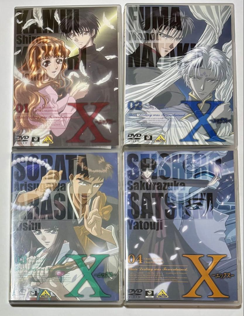 CLAMP アニメ DVD X -エックス- 8種 - メルカリ