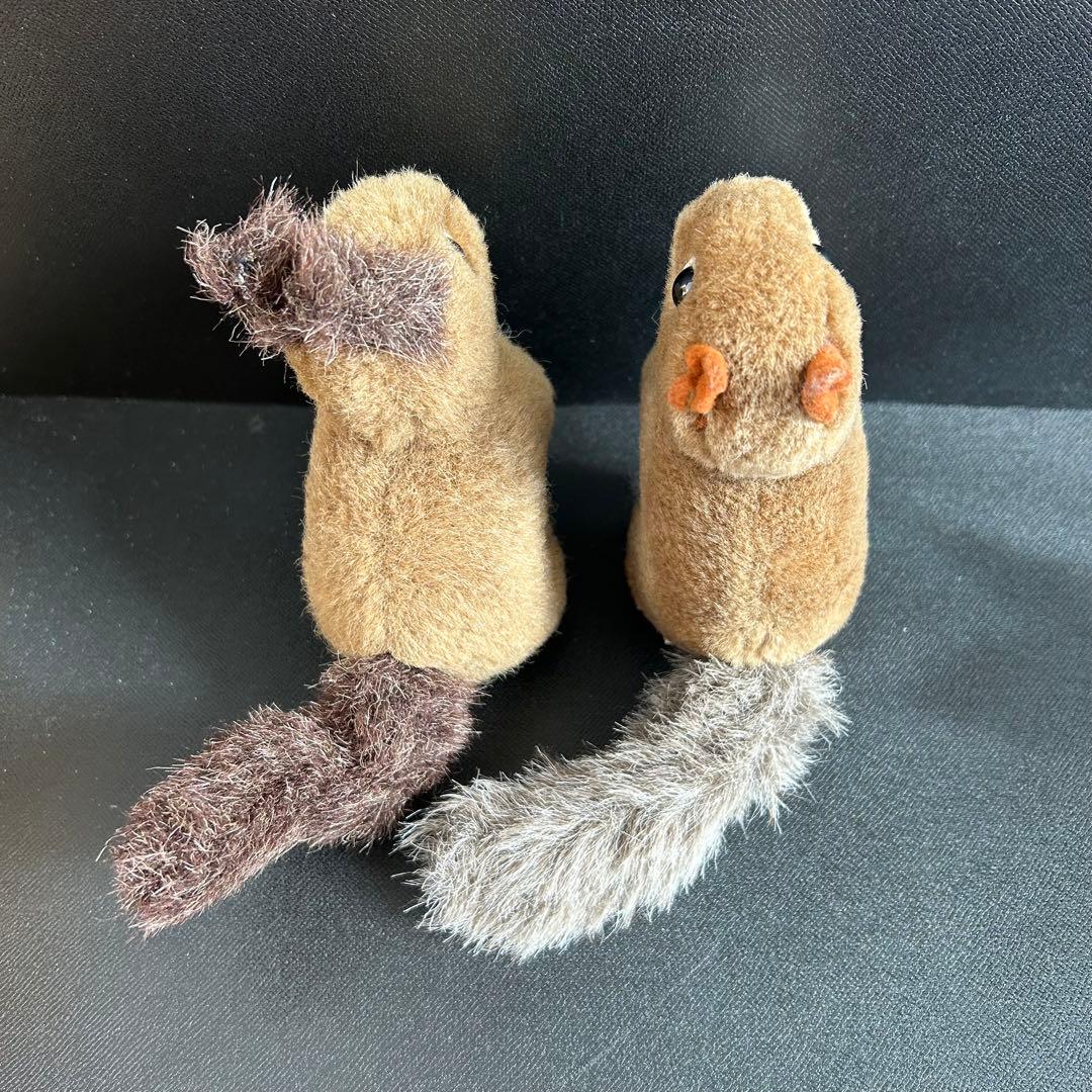 やまね やまね工房 りす リス ぬいぐるみ 2匹 - メルカリ