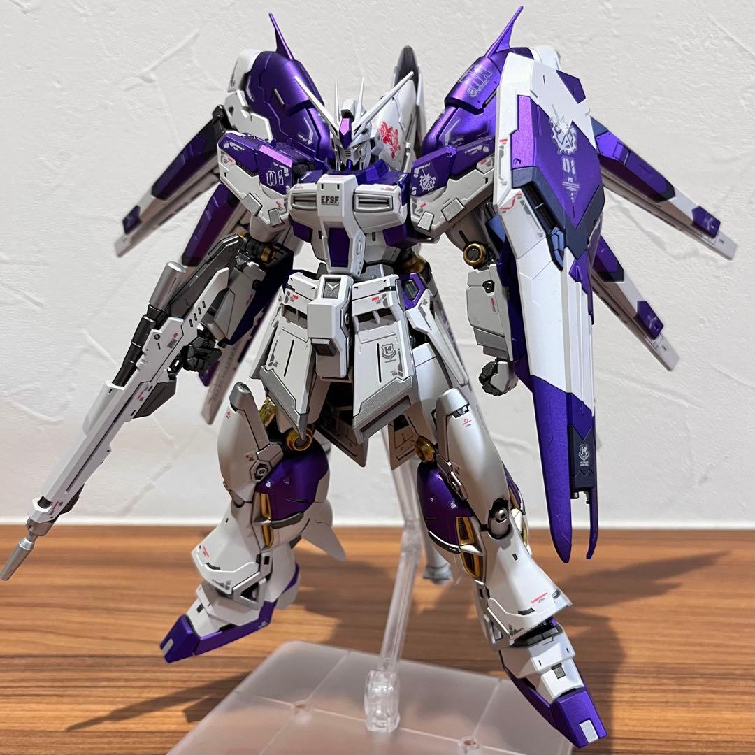 RG Hi-νガンダム ハイニューガンダム 全塗装 完成品 - メルカリ