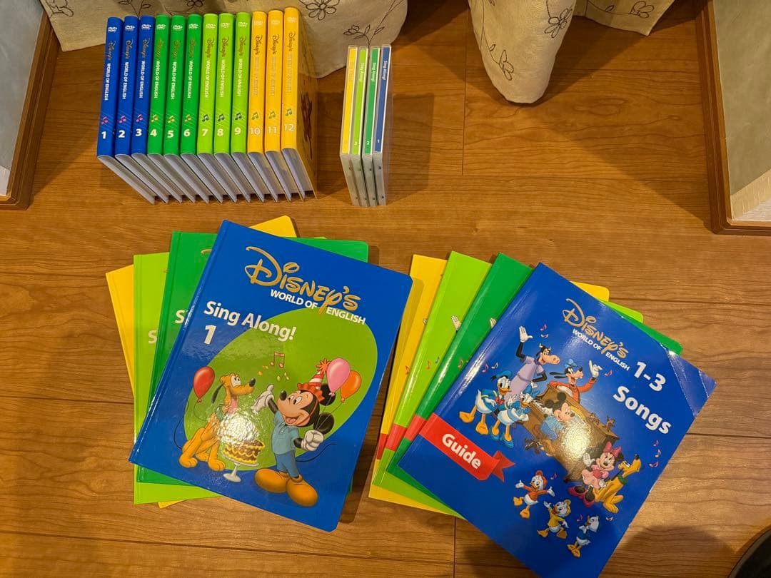【美品】2017年版ディズニー英語DWE sing along Sing Along シングアロングセット新子役版 2017年ごろ DWE ディズニー