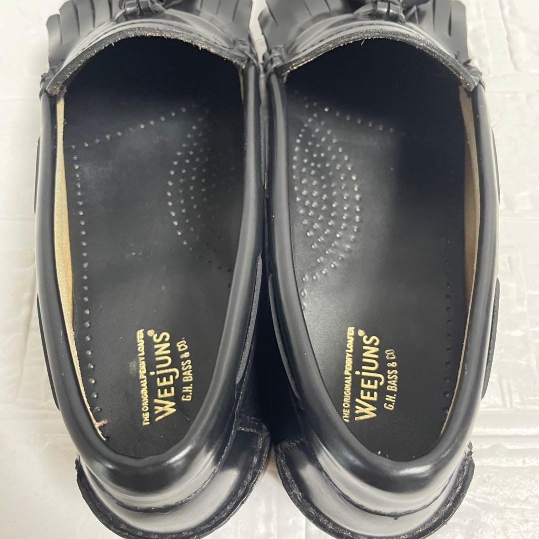 【極美品】G.H.BASS キルトタッセルローファー BA41020 24cm