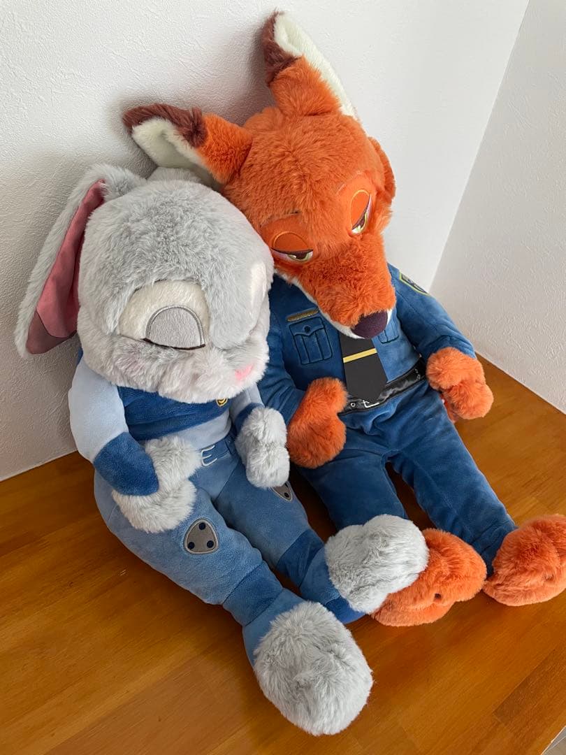 ズートピア ぬいぐるみ セット ニック・ワイルド ジュディ・ホップス