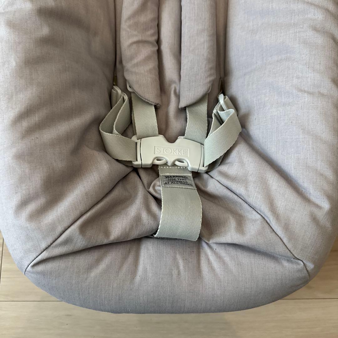 美品】ストッケ トリップトラップ ニューボーンセット グレー - メルカリ