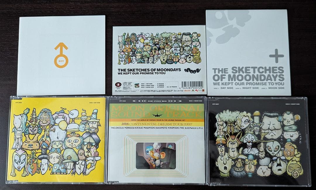 moon 初期豪華版サントラ　THE SKETCHES OF MOONDAYS MOON サウンドトラック Sketches Of Moondays -We Keptour Promise To