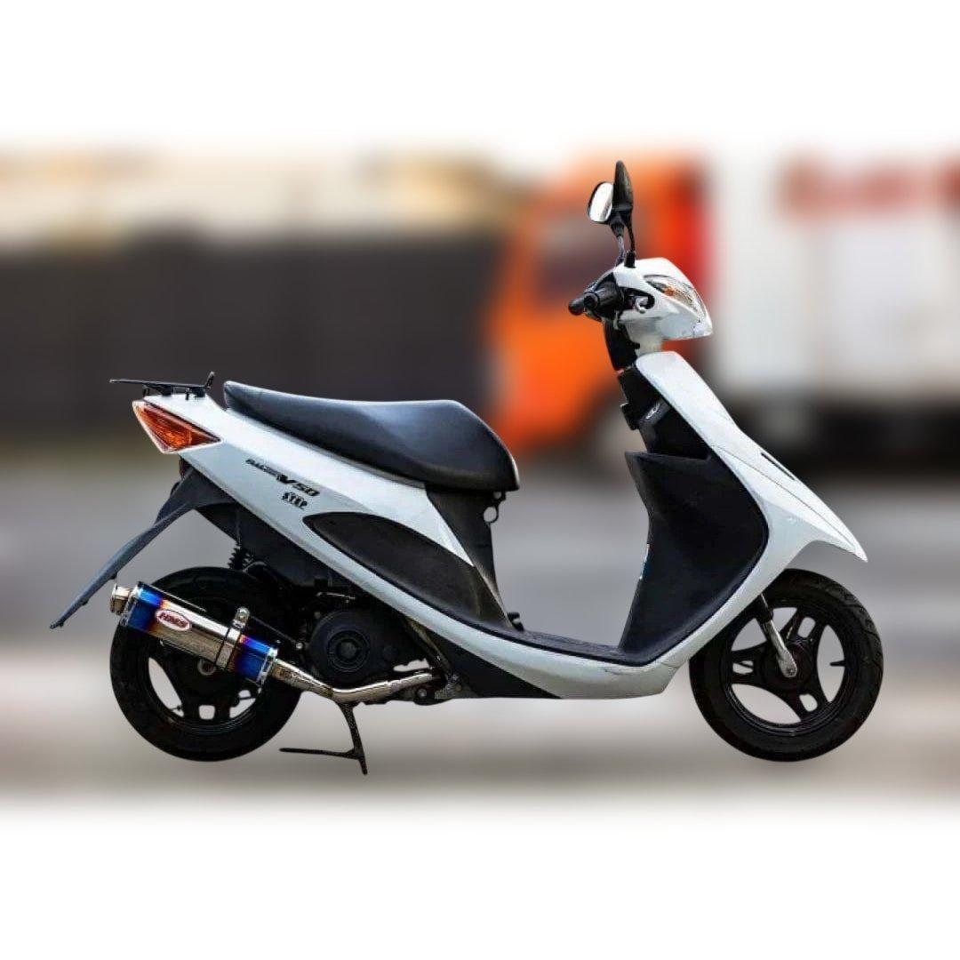 スズキ アドレス V50 ( CA4BA ) ブルー B2X マフラー 新品 - メルカリ