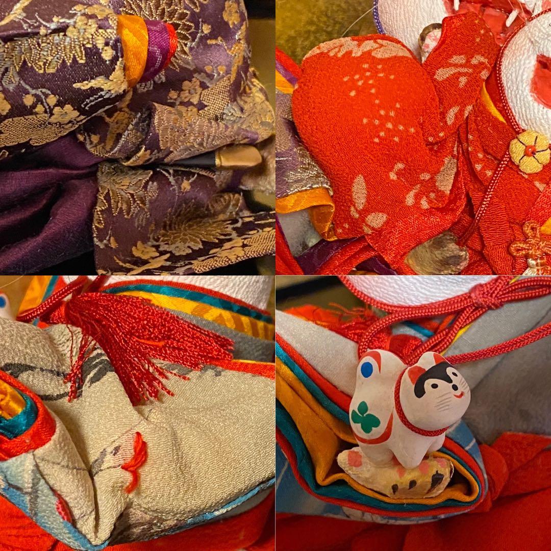 創作人形作家石渡いくよ作◇雛人形◇猫雛人形◇古布縮人形◇笑顔溢れる