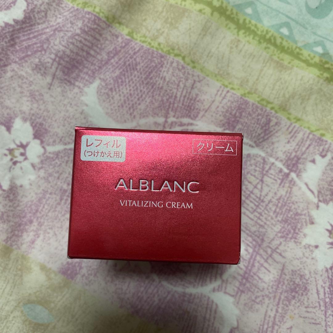 ALBLANC VITALIZING CREAM 40g リフィル付き - メルカリ