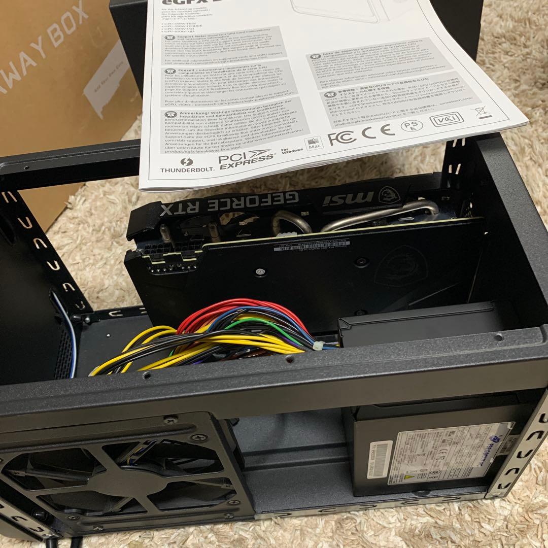 美品eGPU Breakaway Box 550+ RTX 3070 OC - メルカリ