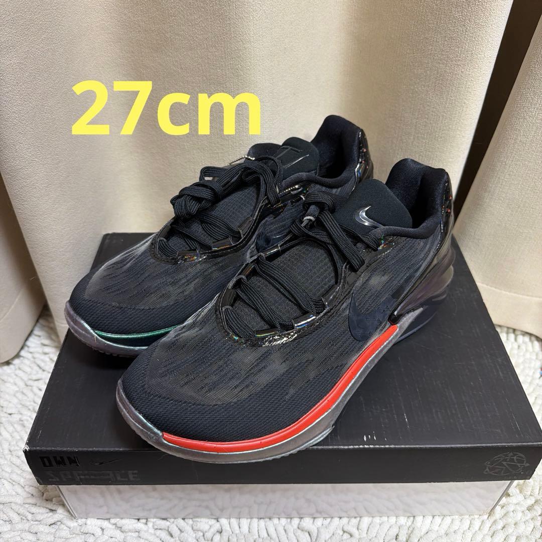 Nike gt cut2 バスケットシューズ ブラック/レッド - メルカリ