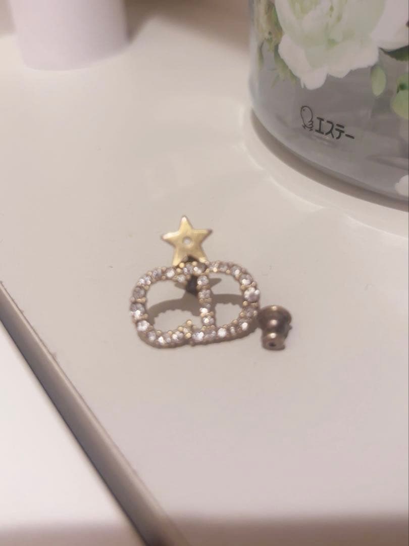 Dior ピアス 片耳 - メルカリ