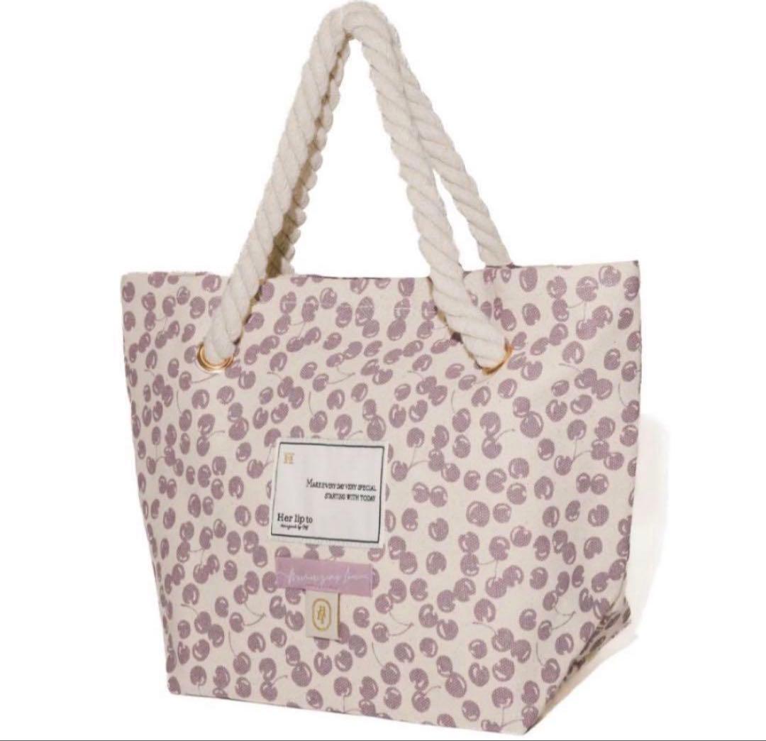 Herlipto HLT Cherry Tote Bag - メルカリ