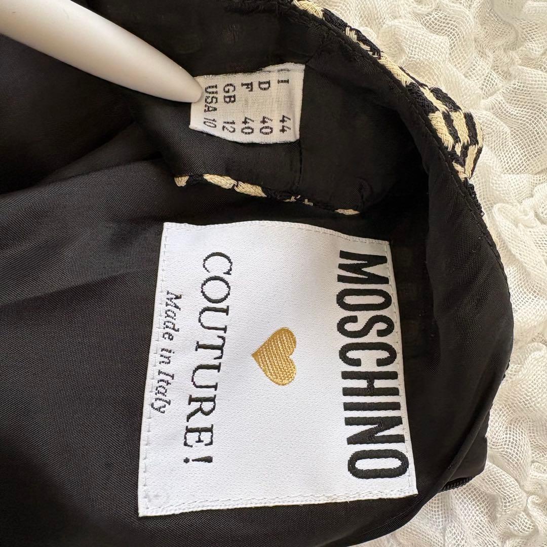 希少 MOSCHINO COUTURE! ヴィンテージセットアップ アンサンブル