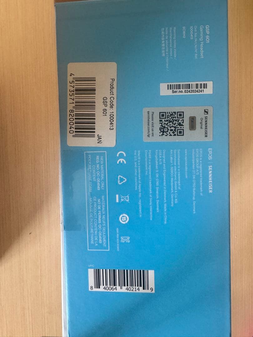 《中古》EPOSゼンハイザー　GSP601　ゲーミングヘッドセット
