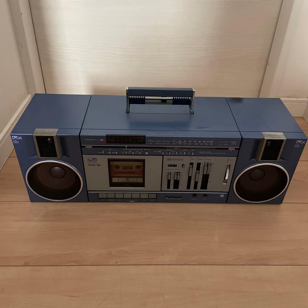 ラジカセ ナショナル RX-C60 National 希少 買取実績》 National ナショナル RX-C60 ラジカセ カセットデッキ