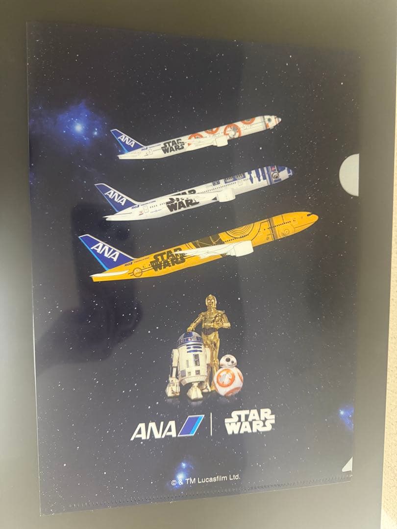 C-3PO ANA JET 1/200 ,搭乗記念クリアファイルセット - メルカリ