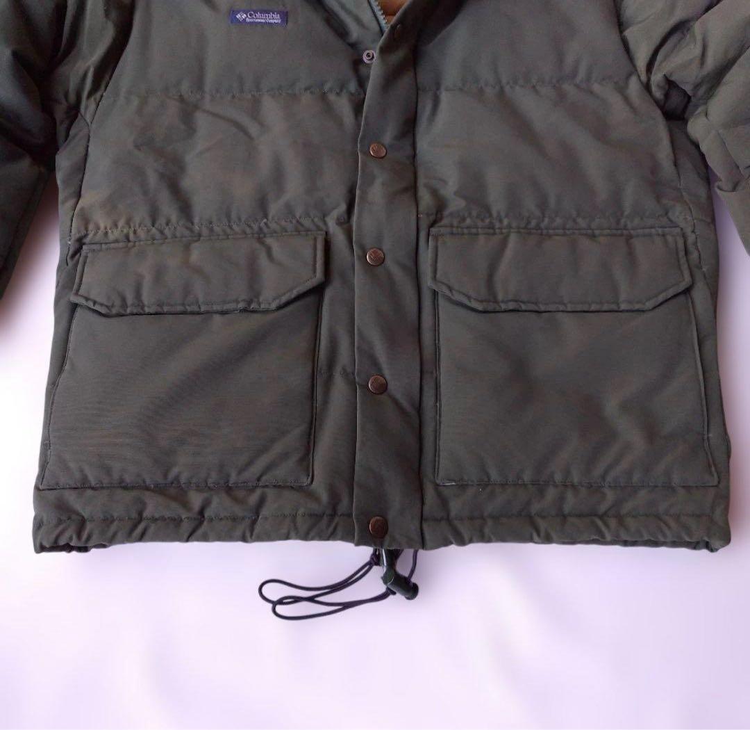 コロンビア Columbiaダウンジャケット M ドローコード付き 短丈 - メルカリ