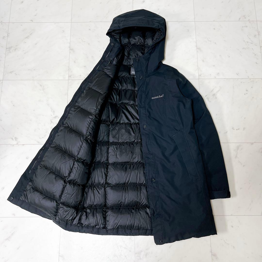 モンベル ベルニナダウンコート ダウンジャケット ブラック レディース