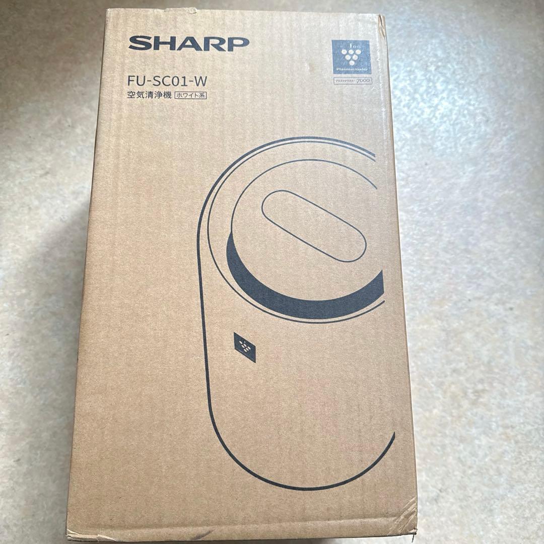 シャープ 空気清浄機 FU-SC01-W SHARP（シャープ） 空気清浄機 FU-SC01-W プラズマクラスター7000