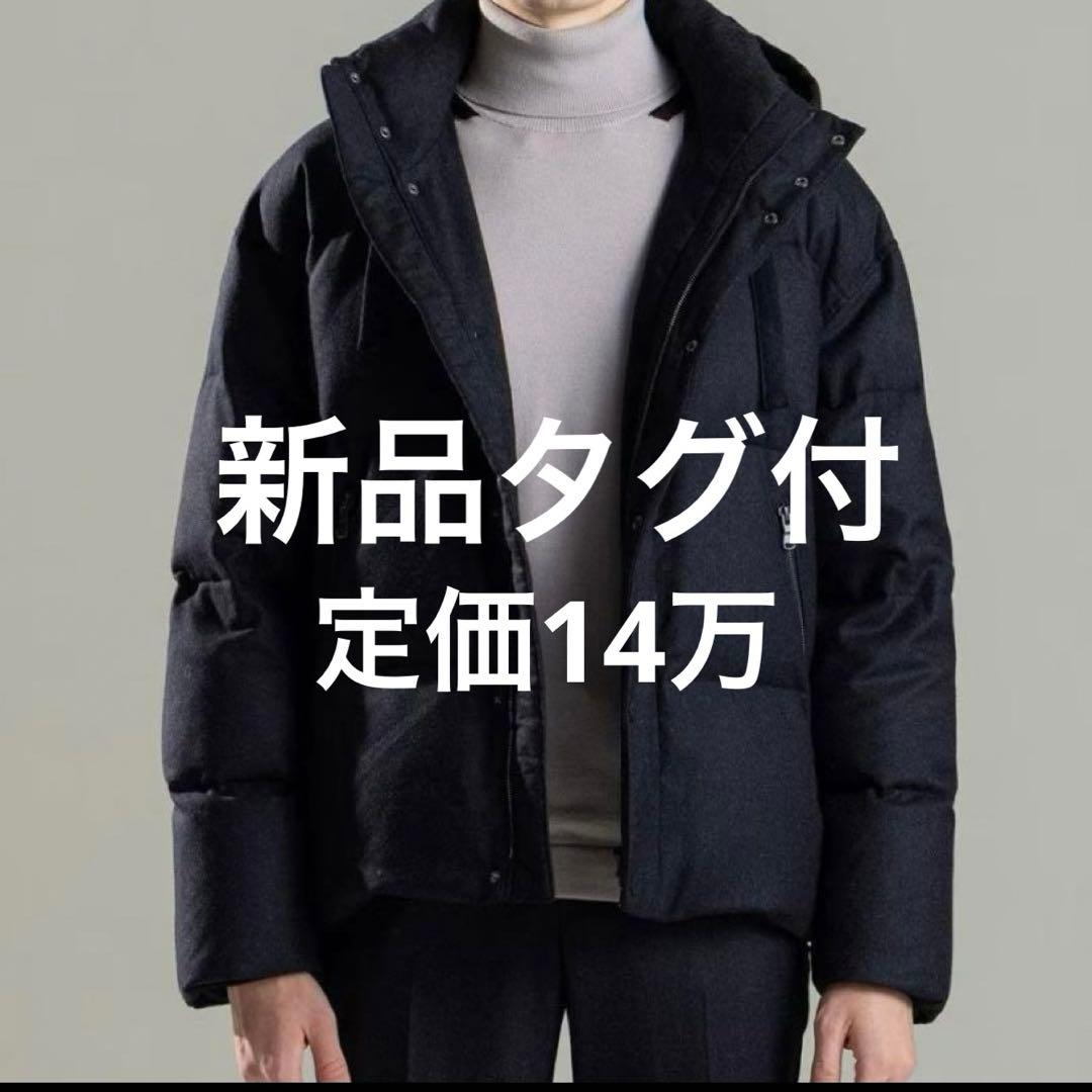 新品・定価14万 JOSEPH MEN フーデット ウール ダウンジャケット