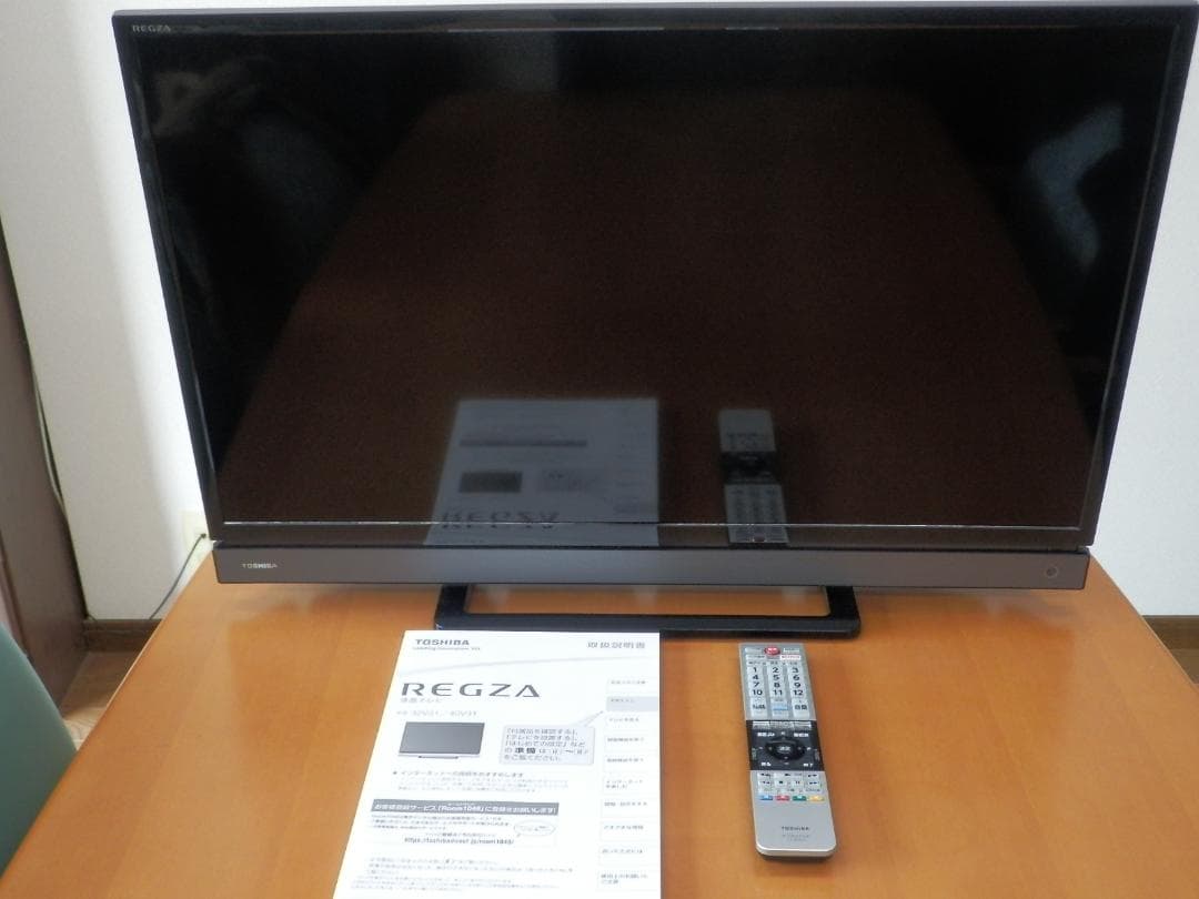 東芝 REGZA 32V31 2018年式 液晶テレビ 32インチTOSHIBA REGZA（レグザ） □ TOSHIBA 東芝 32V31 32型液晶テレビ 2018年製 外