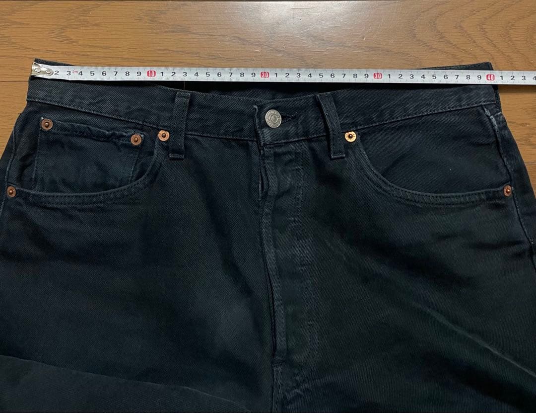 90s Levis ユーロ リーバイス 501 後染めブラック デニム W33 - メルカリ