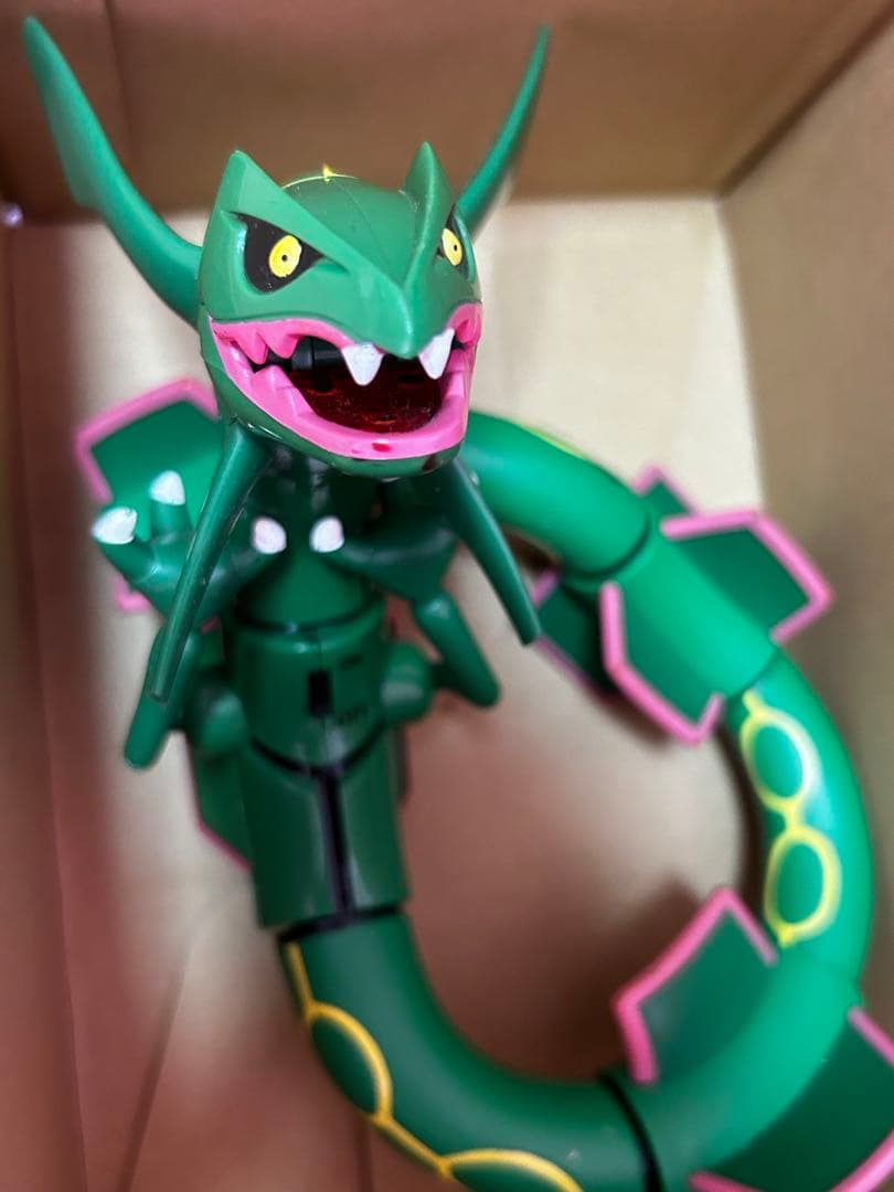 ポケモンAG ビッグサウンドフィギュア レックウザ TOMY 初期 絶版 美品