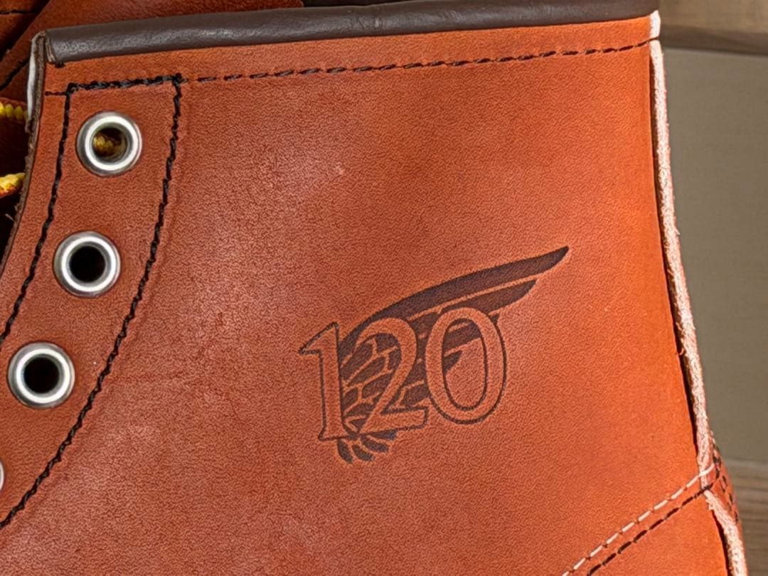 レッドウィング 875 アイリッシュセッター 120周年刻印モデル - メルカリ