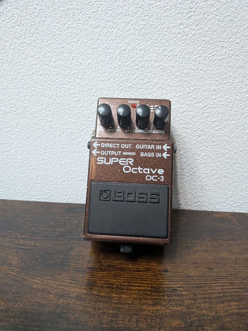 BOSS OC-3 Super Octave オクターバー 和音対応 BOSS SUPER Octave OC-3 - 和音の演奏に対応した世界初の