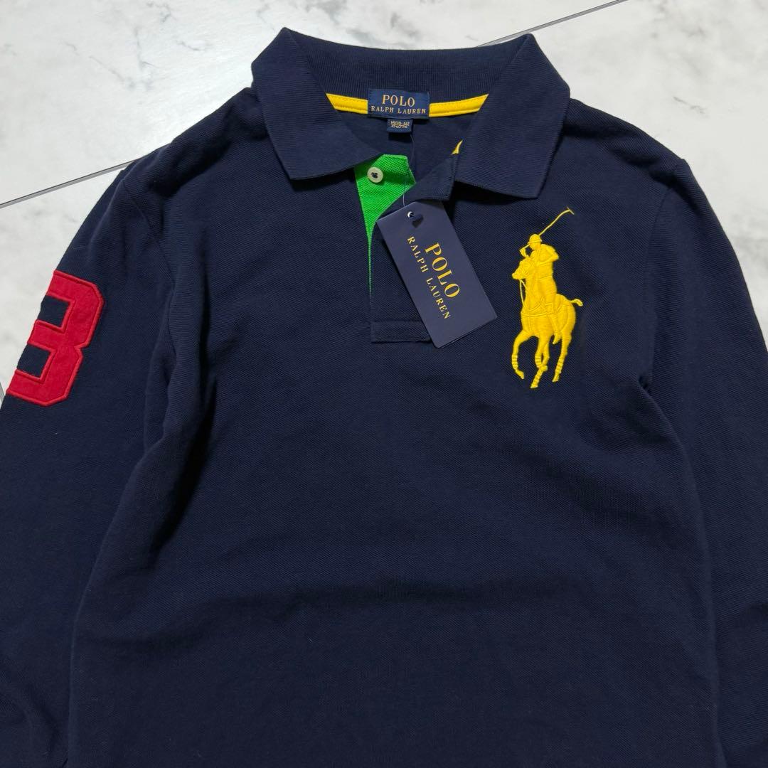 ラルフローレン RALPH LAUREN ポロシャツ ビッグポニー 長袖 刺繍