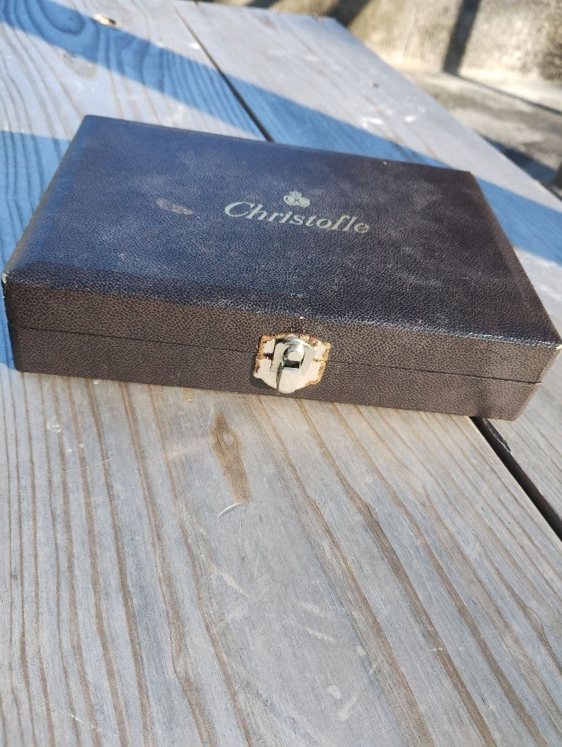 極美品☆仏蘭西高級銀器クリストフルシルバー銀P コーヒースプーン6本