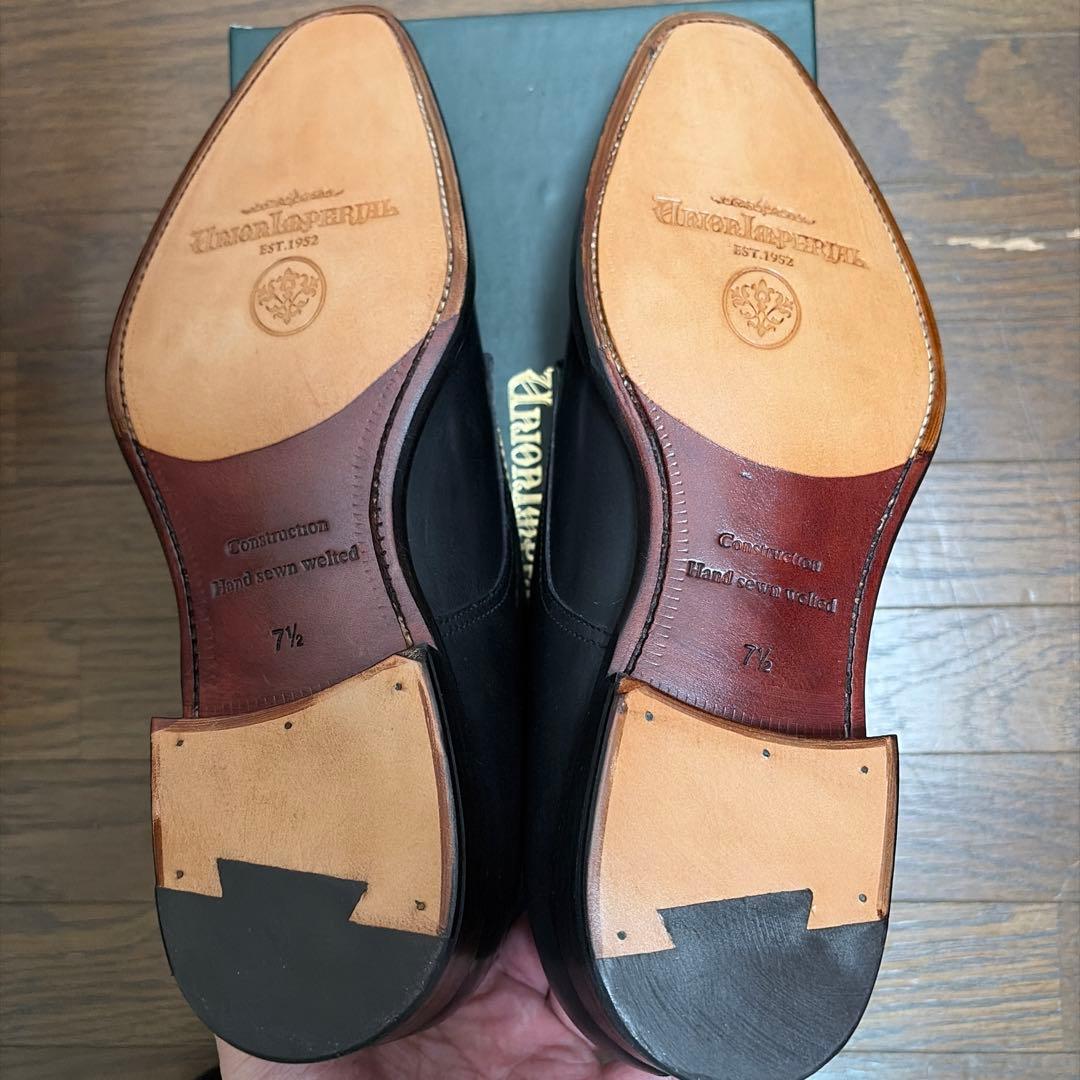 Union Imperial U3004 ブラック 7.5 25.5cm