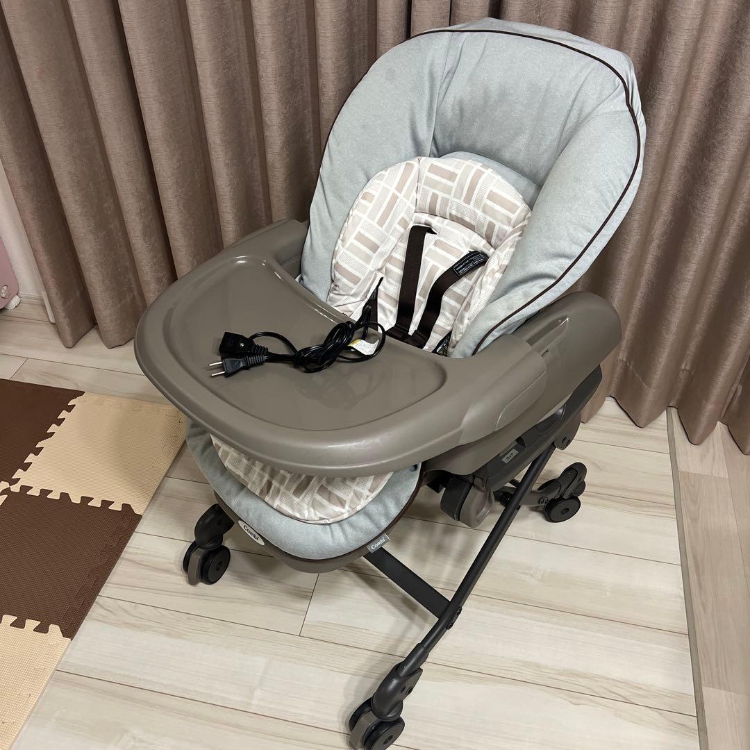 y*7様 Combi コンビ ネムリラ オート 電動タイプ ハイローチェア Combi（コンビ） ネムリラ Auto DR 電動タイプ ベビーラック ハイ