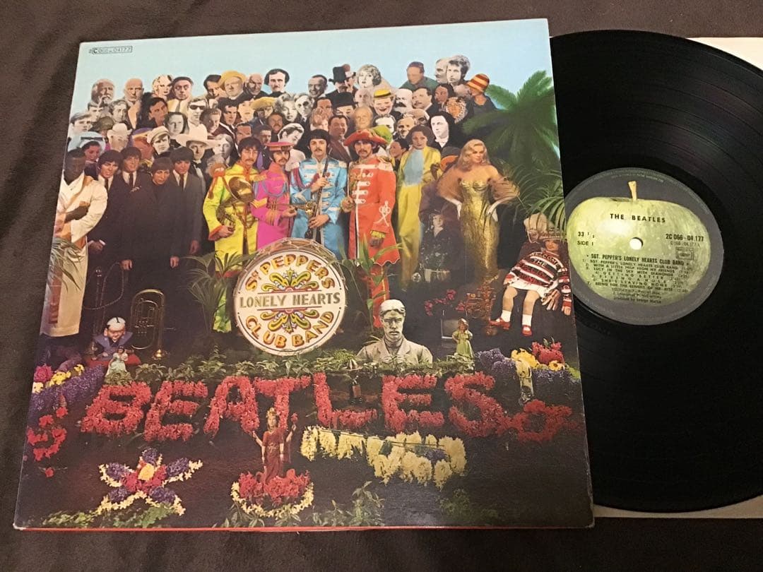 極美LP‼️フランス盤アップル『ビートルズ サージェント・ペッパーズ