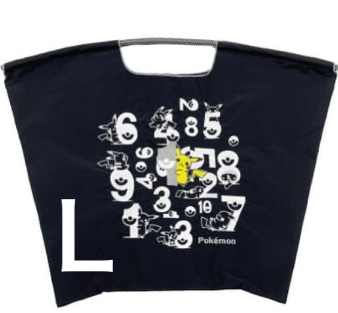 ボールアンドチェーン ポケモン エコバッグ Lブラック - メルカリ