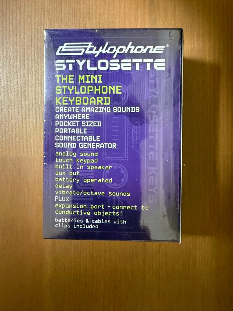 未開封 Stylosette Stylophone シンセ カセット型