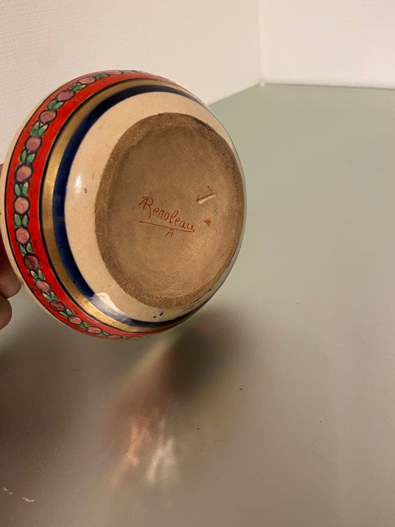 フランス陶芸巨匠 アルフレッド・ルノロー 1900年代初頭 アール