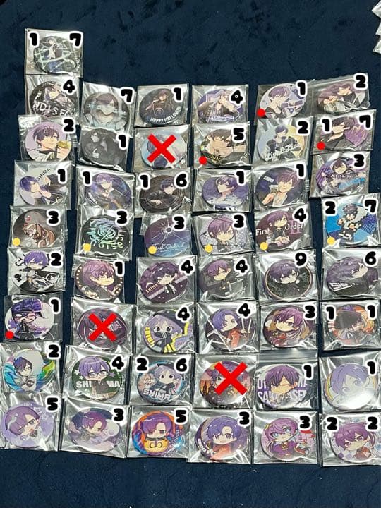 志麻 缶バッジ まとめ売り 志麻 缶バッジ 40個まとめ売り - メルカリ