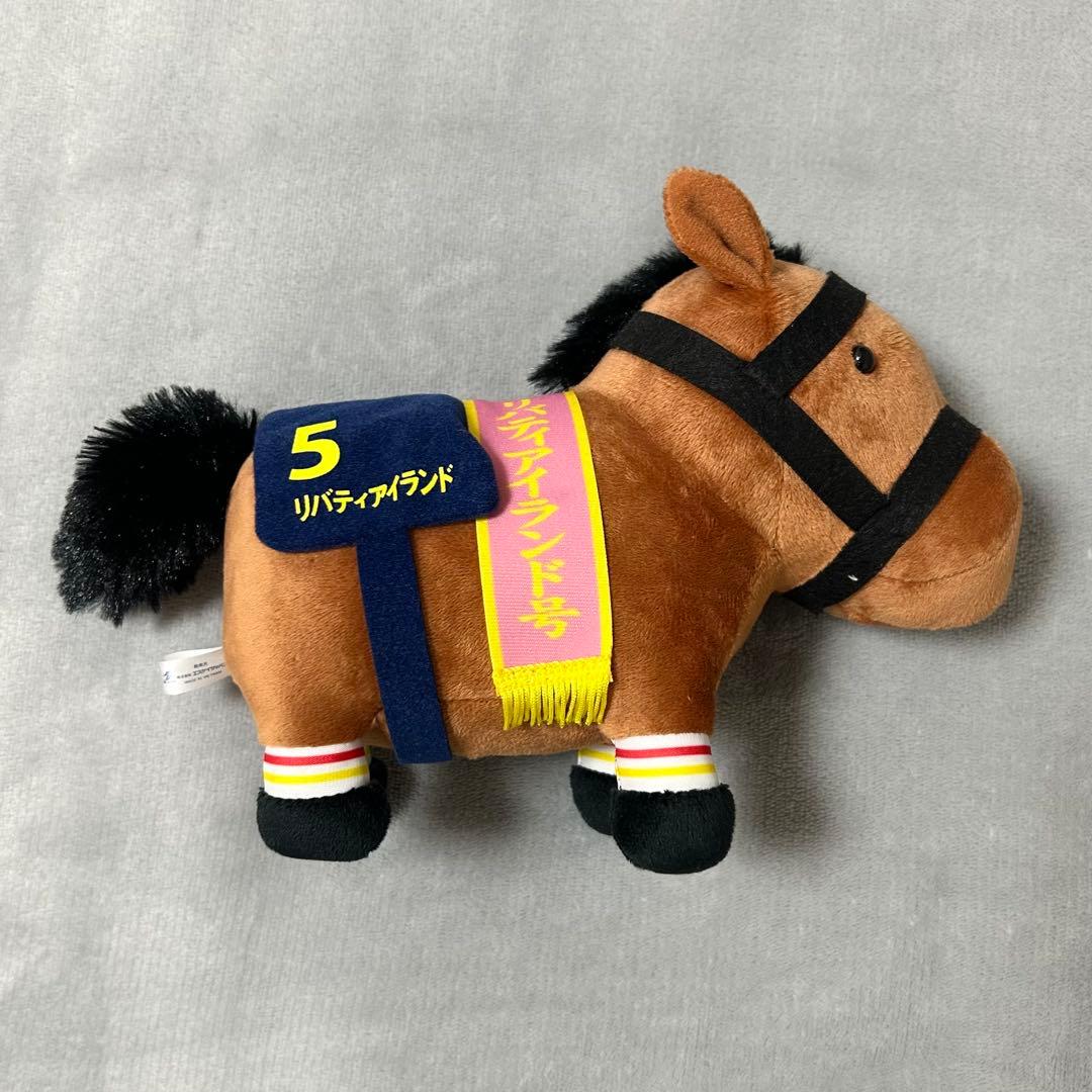 美品】リバティアイランド 競馬 ぬいぐるみ - メルカリ