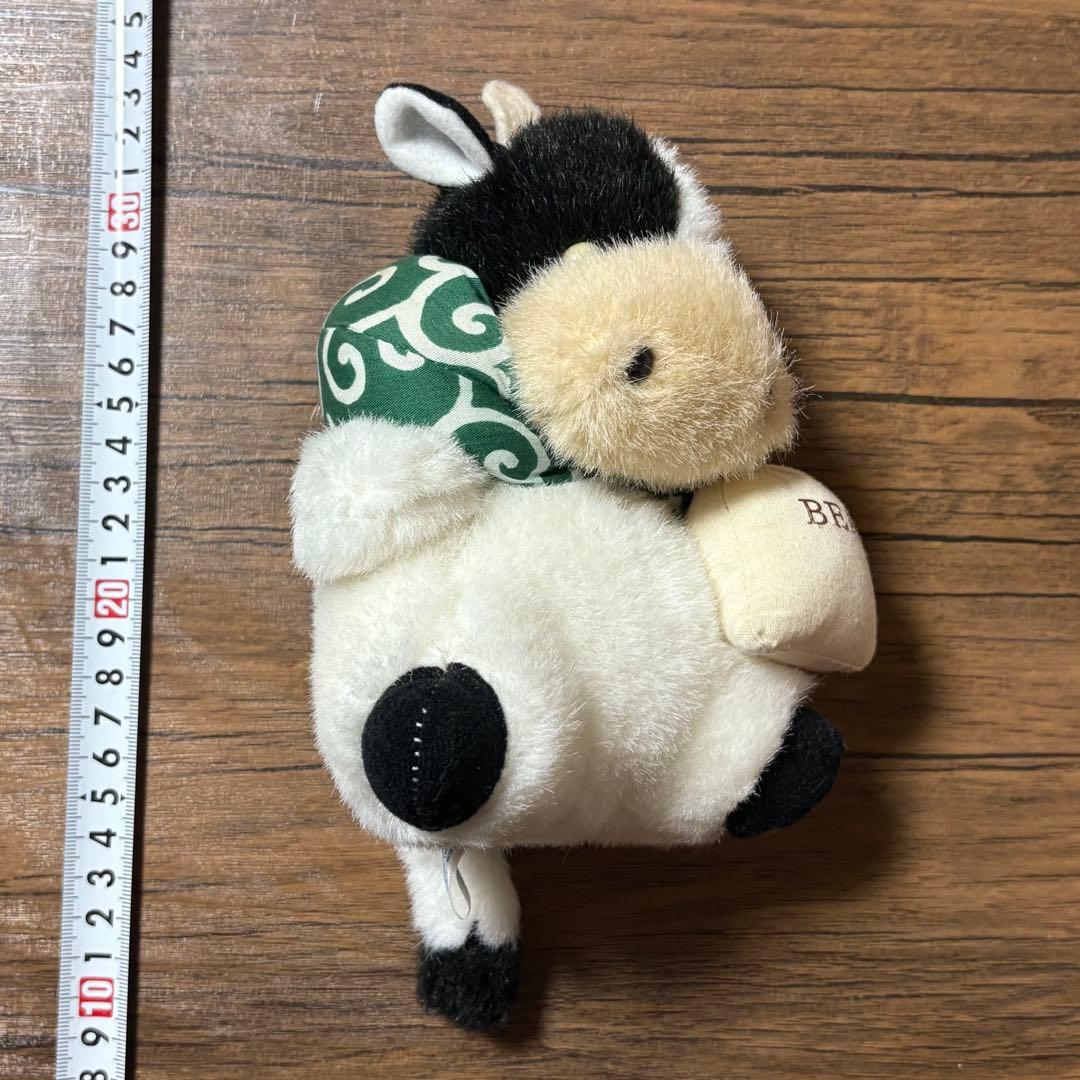 昭和レトロ おつかいアニマル ふろしきっ子 牛 ぬいぐるみ - メルカリ