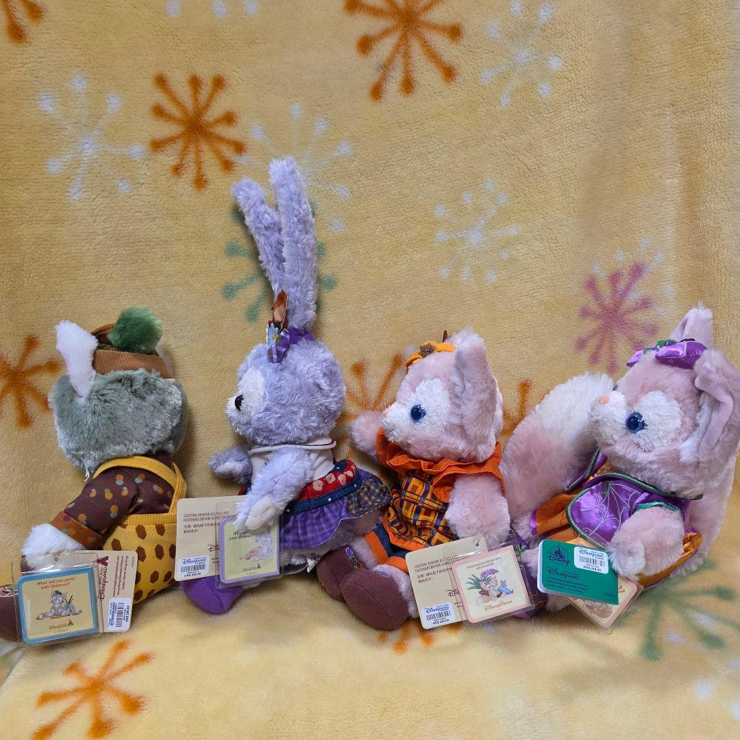 香港ディズニー リーナベル ステラルー ジェラトーニ ハロウィン 秋日 4体