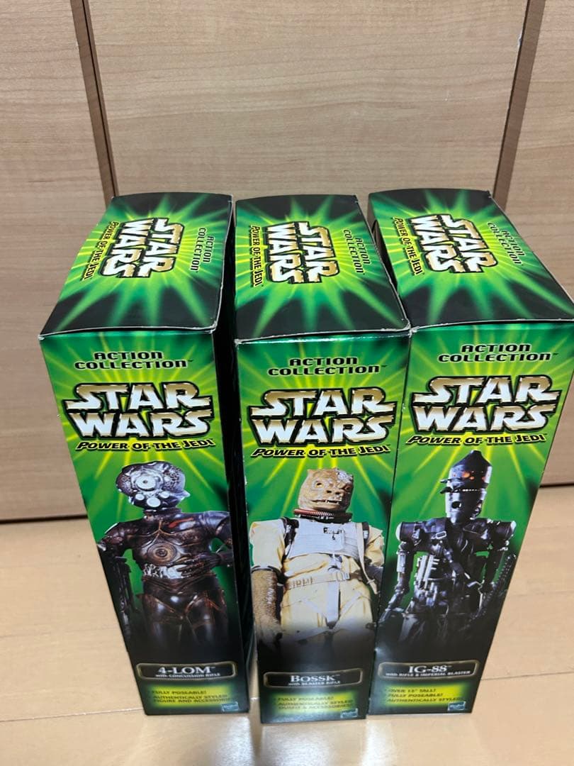 スターウォーズ ハズブロ バウンティハンター3体セット 12インチ 未