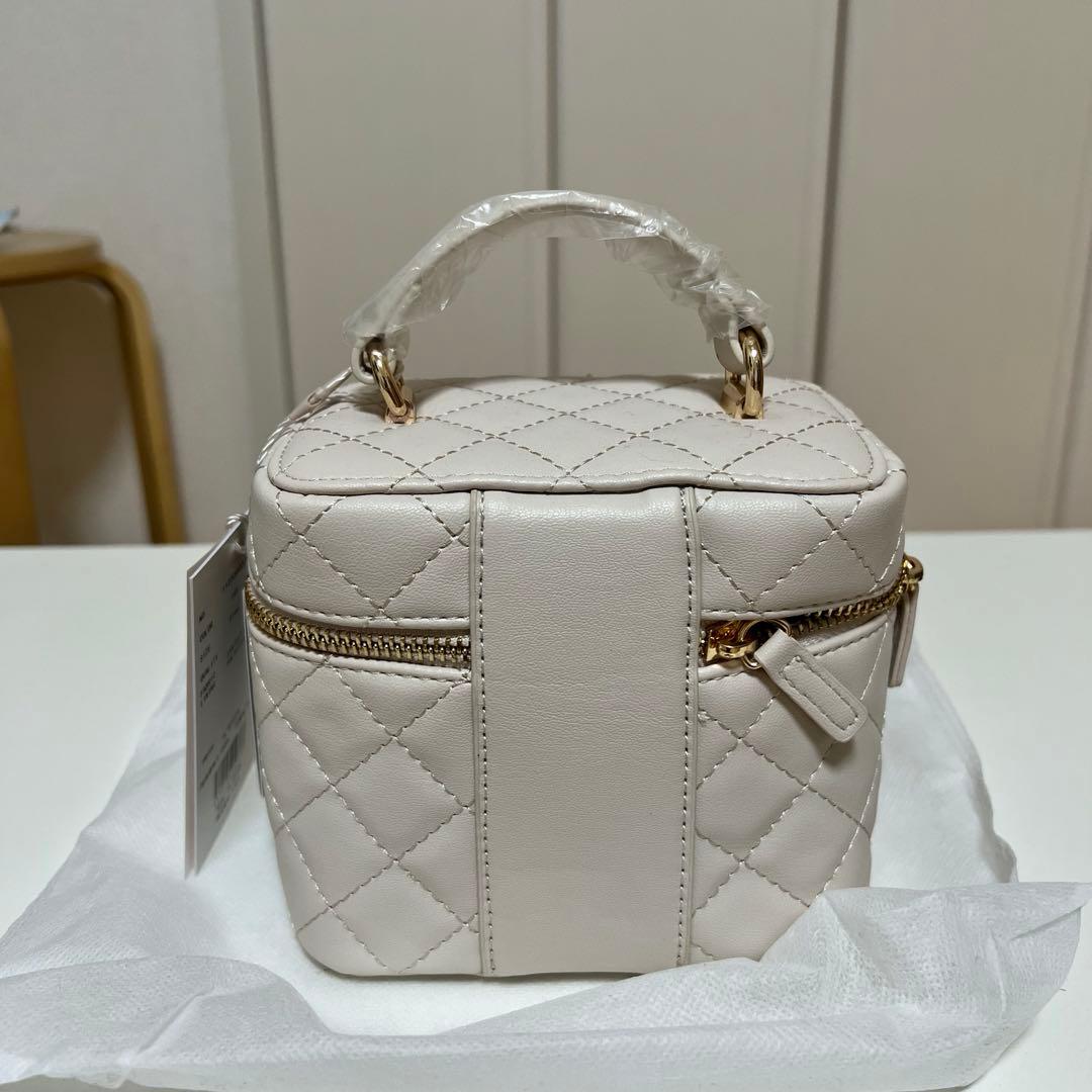 Darich ダーリッチ キルティングスクエアミニバッグ バニティバッグ